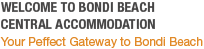 Bondi Beach room rental